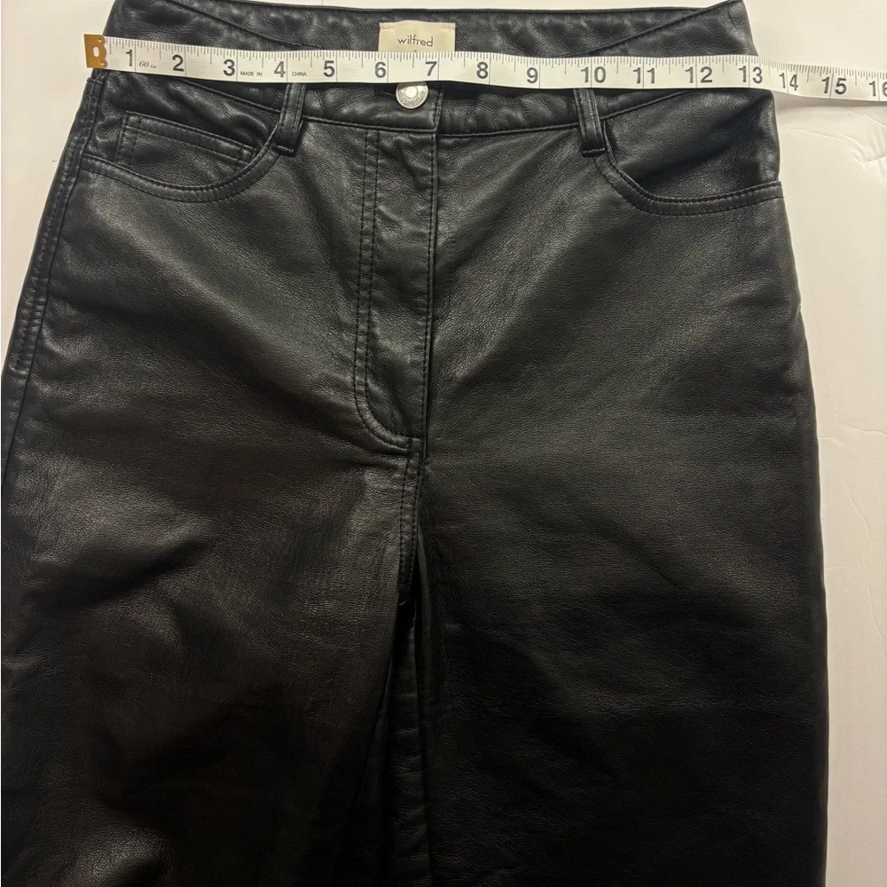 Wilfred by Aritzia The Melina Vegan Leather Pants - Picture 7 of 8